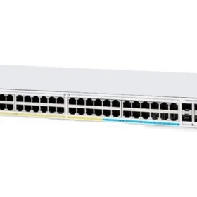 מתג חכם סיסקו 48 יציאות מתג שולחני Cisco | C1300-48T-E-2G | PoE | 48-Port Switch | Catalyst 1300 Series