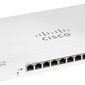 מתג חכם סיסקו 8 יציאות מתג שולחני Cisco | CBS220-8T-E-2G-EU | PoE | 8-Port Switch | 220 Series