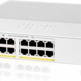 מתג סיסקו 16 יציאות מתג שולחני Cisco | C1200-16P-2G | PoE | 16-Port Switch | Catalyst 1200 Series