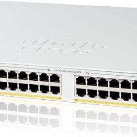 מתג סיסקו 24 יציאות מתג שולחני Cisco | C1200-24FP-4G | PoE | 24-Port Switch | Catalyst 1200 Series