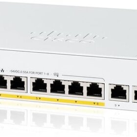 מתג סיסקו 8 יציאות מתג שולחני Cisco | C1200-8FP-2G | PoE | 8-Port Switch | Catalyst 1200 Series