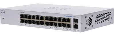 רכזת סיסקו 16 יציאות מתג שולחני לא מנוהל Cisco | CBS110-24T-EU | Business Switch