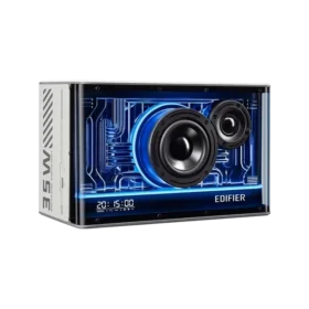 רמקול גיימינג עם אפקטים של תאורה ותאימות Bluetooth בצבע לבן Edifier | EDF286001w | QD35 - Tabletop BT Speaker w/GaN charger