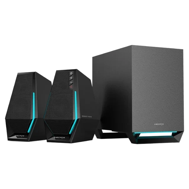 רמקול גיימינג עם אפקטים של תאורה ותאימות Bluetooth בצבע שחור Edifier | EDF701008b | G1500 MAX - 2.1 Desktop Gaming Speakers