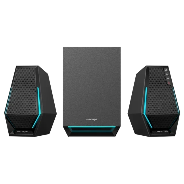 רמקול גיימינג עם אפקטים של תאורה ותאימות Bluetooth בצבע שחור Edifier | EDF701008b | G1500 MAX - 2.1 Desktop Gaming Speakers