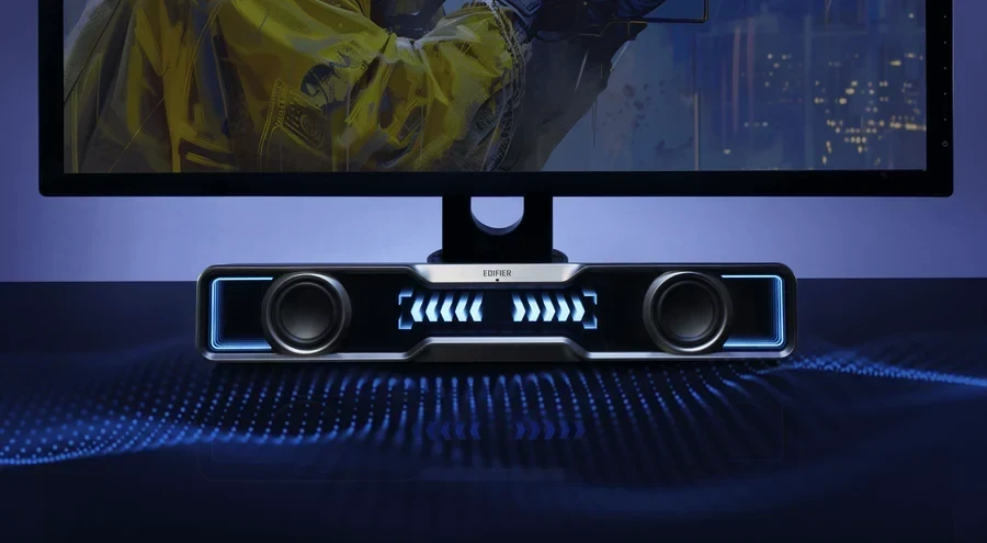רמקול למחשב עם תאורת RGB חיבור USB בצבע שחור Edifier | EDF286008b | QS30 -PC Speaker with Splendid Light Effects