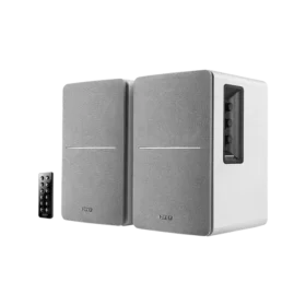 רמקולים מדפיים עם חיבורי Bluetooth ו-Optical בצבע אפור Edifier | EDF100016w | R1280DB - Powerful Bookshelf Speakers