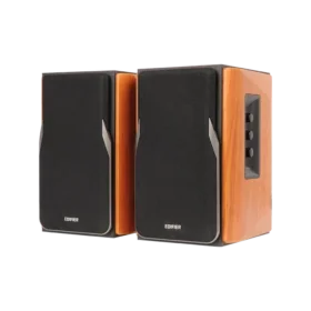 רמקולים מדפיים עם חיבורי Bluetooth ו-Optical בצבע חום Edifier | EDF100035br | R1380DB - Professional Bookshelf Speakers