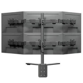 HILLPORT X3-6P – זרוע מקצועית לשישה מסכים עד 32 אינץ'