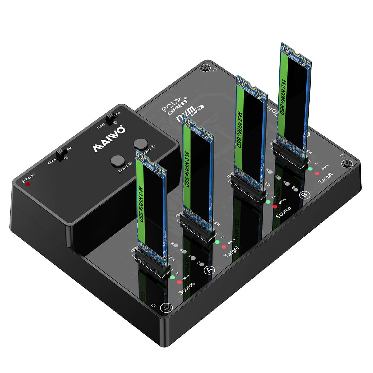 M.2 NVME Duplicator 4 Bay