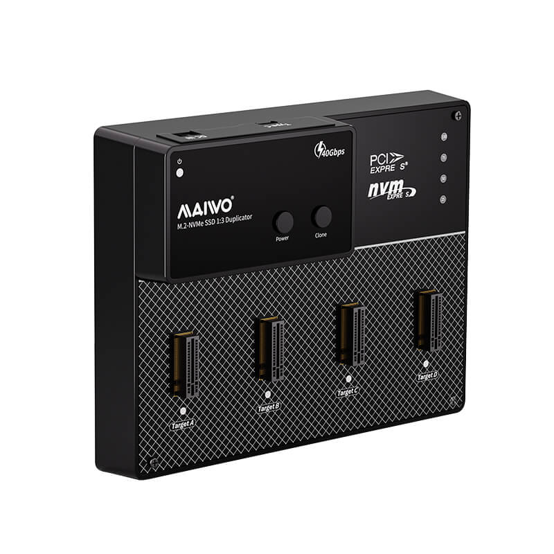 4 Bays Enclosure for NVMe M.2 SSD – תמונה 2