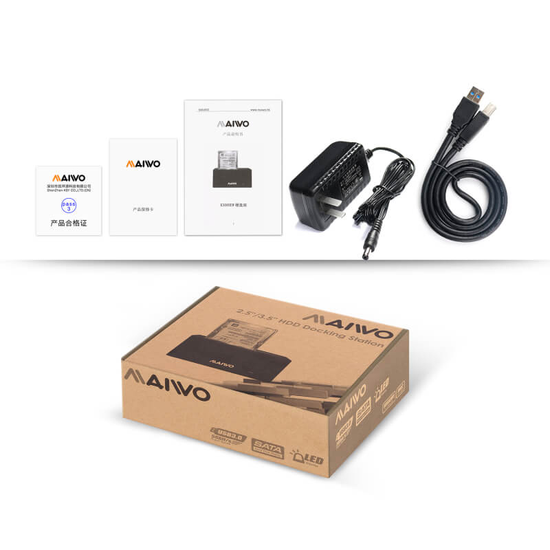 Single Bay Hard Drive Docking Station – תמונה 4