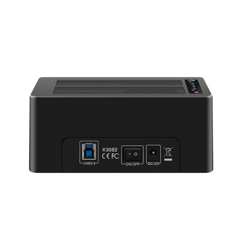 Dual Bays Hard Drive Docking Station – תמונה 2