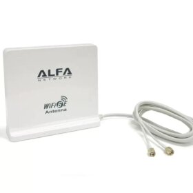 Alfa WiFi 6E Indoor Omni Antenna –Tri-Band High-Gain Antenna