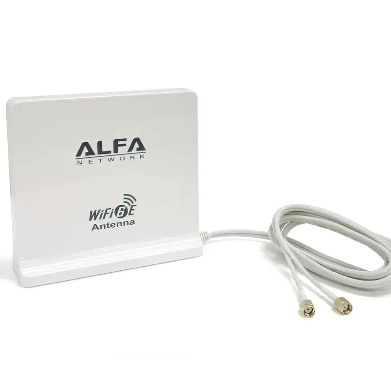 Alfa WiFi 6E Indoor Omni Antenna –Tri-Band High-Gain Antenna