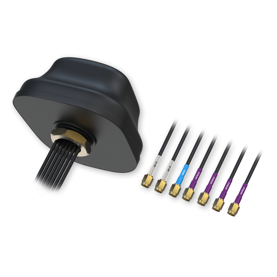 Teltonika 5G GNSS Wi-Fi Combo Car Roof SMA Antenna