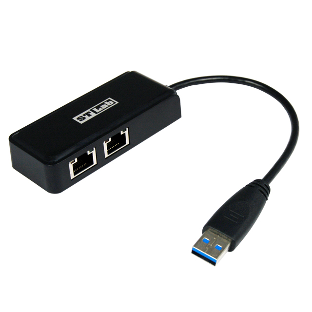 USB 3.0 Dual Port Ethernet Cable