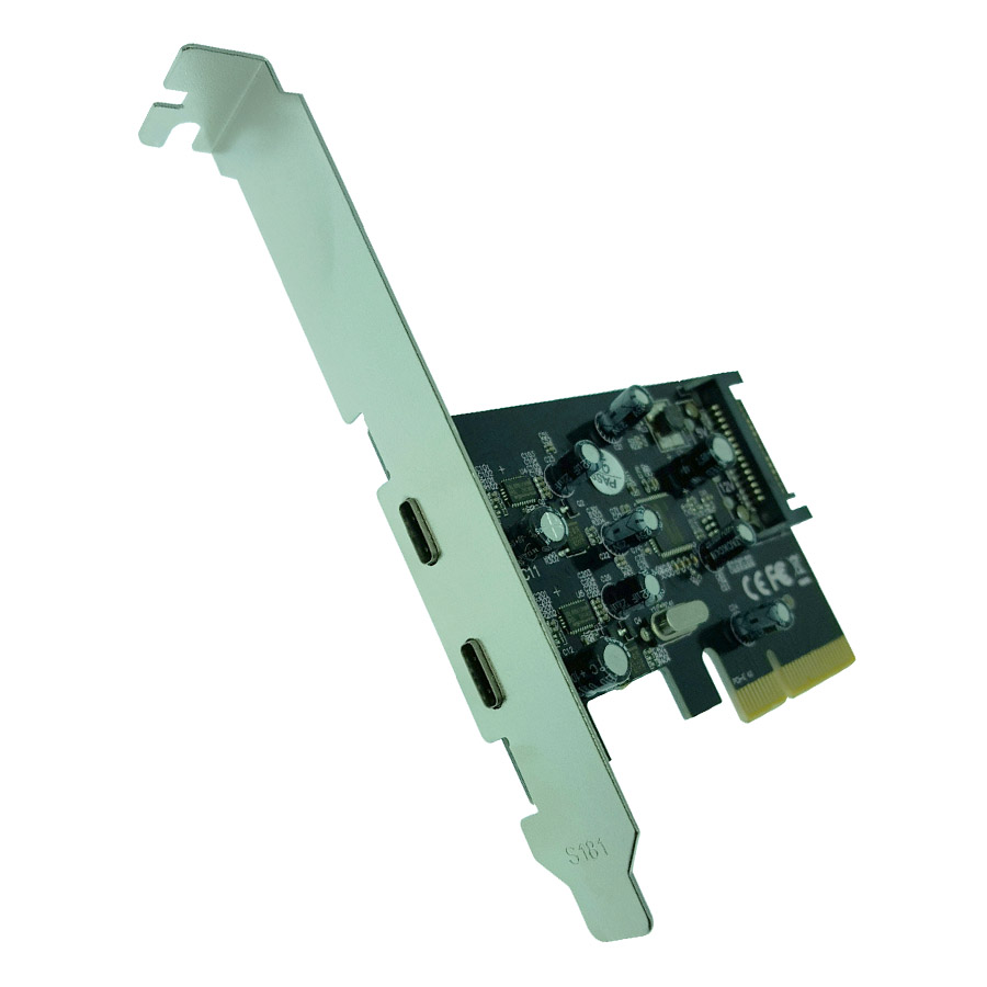 PCIe Card With 2Ports USB-C