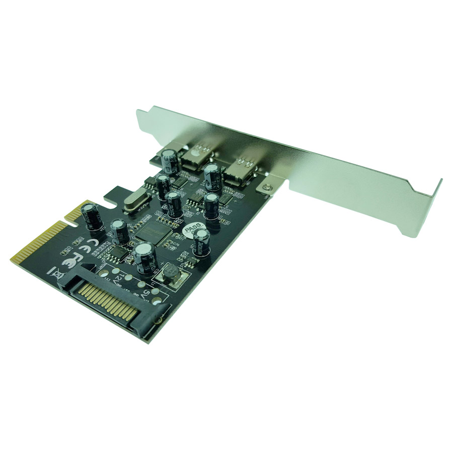 PCIe Card With 2Ports USB-C – תמונה 2