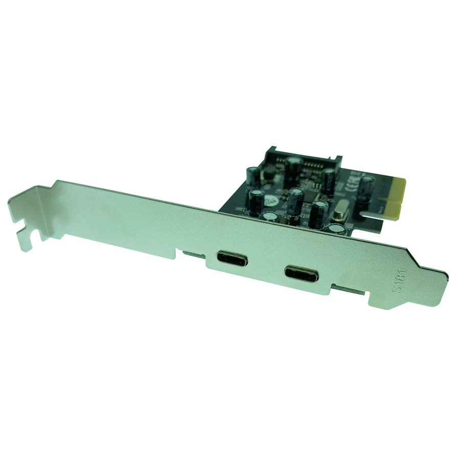 PCIe Card With 2Ports USB-C – תמונה 3