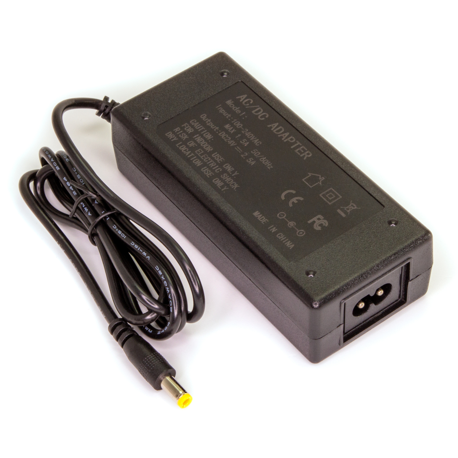 PSU Power Adapter 24V 2.5A 60W – תמונה 2