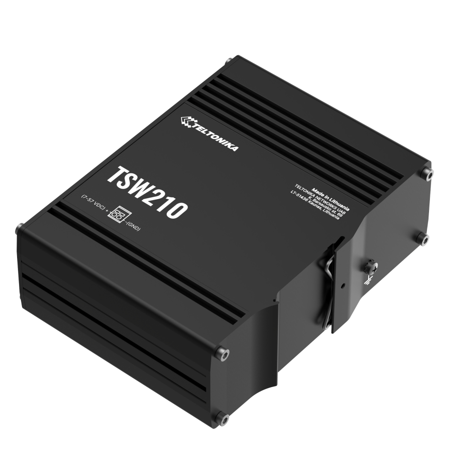 Teltonika TSW210 Industrial Ethernet Switch – תמונה 2