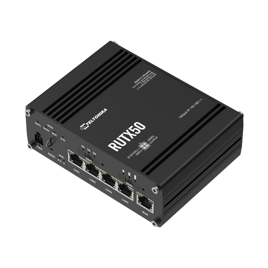 Teltonika RUTX50 Industrial 5G Router – תמונה 2