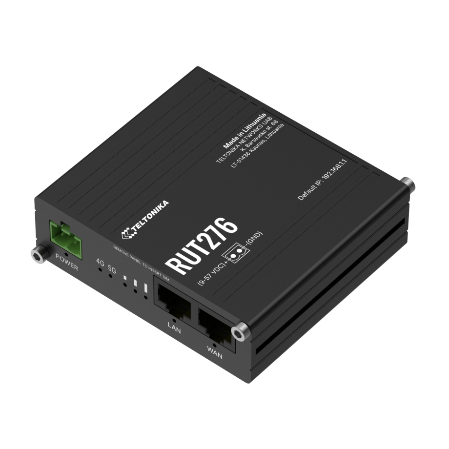 Teltonika RUT276 Redcap 5G Router – תמונה 2