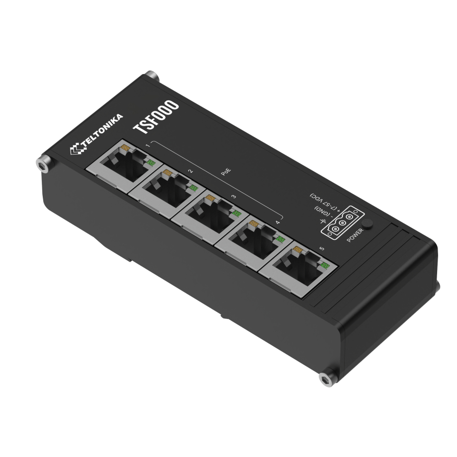 Teltonika TSF000 Low Profile PoE+ Switch – תמונה 2