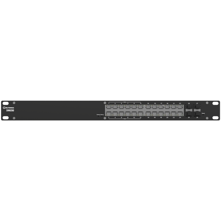 Teltonika SWM280 Managed Switch PoE+ 12-Port – תמונה 3