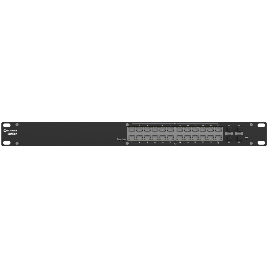 Teltonika SWM282 Managed Switch PoE+ 24-Port – תמונה 3