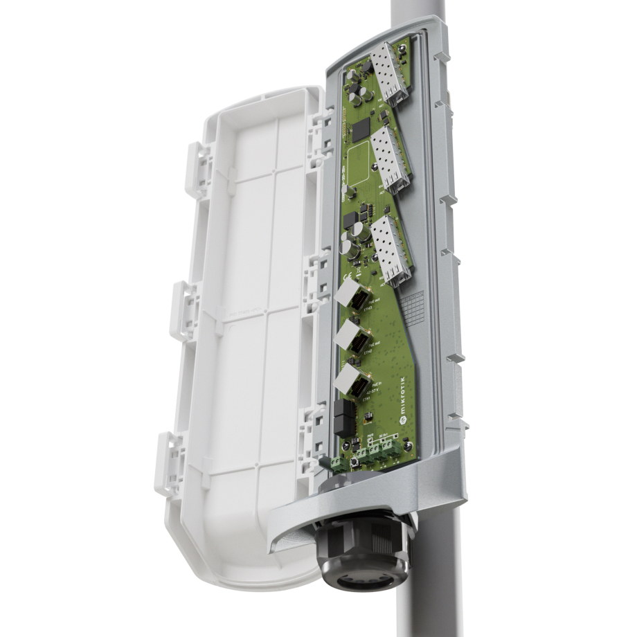 MikroTik GPeRx6 –6-Port Gigabit PoE Extender for Outdoor Networks – תמונה 4