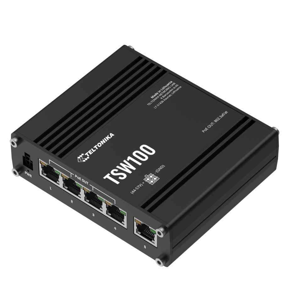 Teltonika TSW100 PoE Switch – תמונה 2