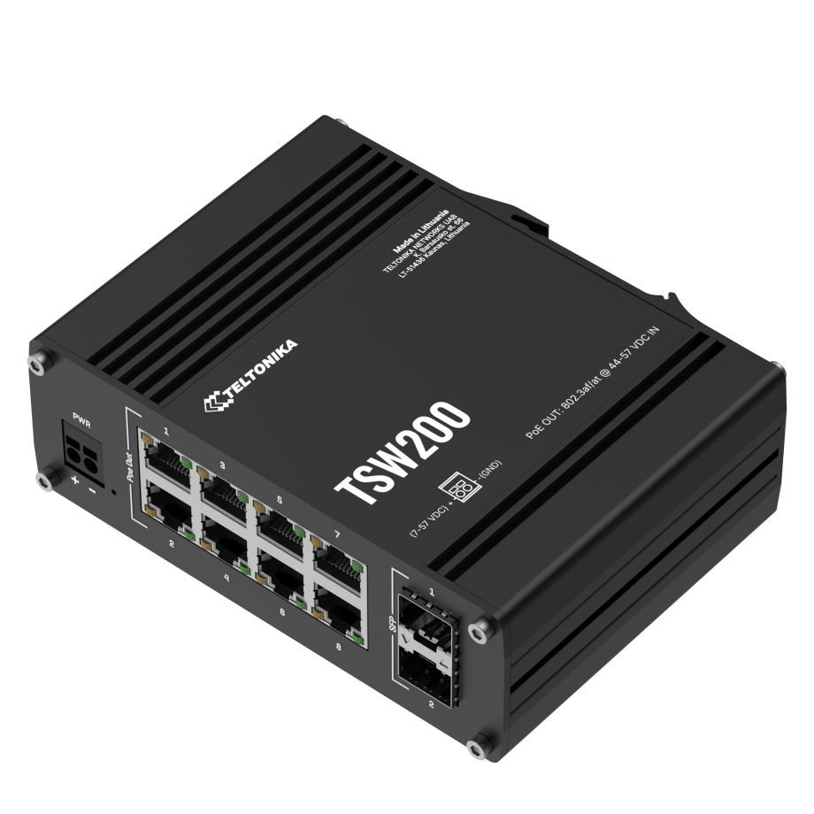 Teltonika TSW200 PoE Switch – תמונה 2