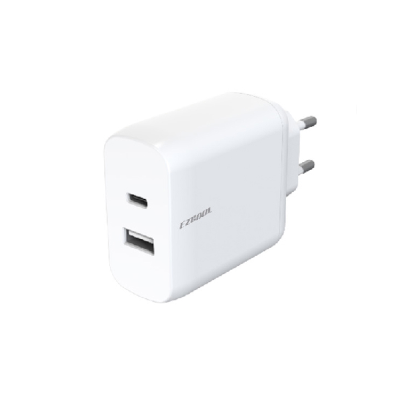 Power adapter USB-C PD & USB-A