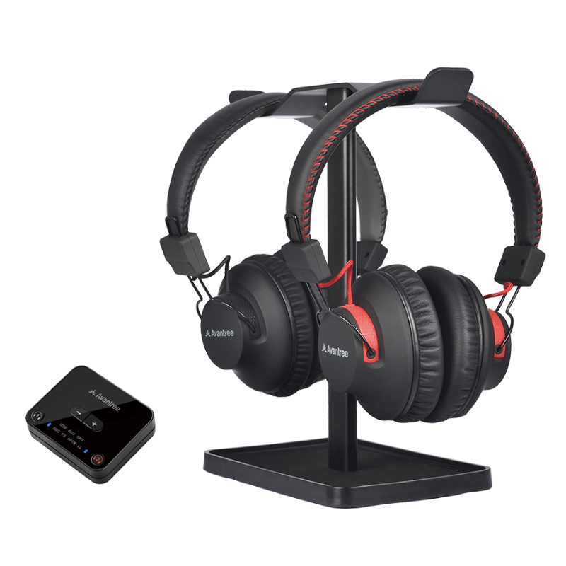 Bluetooth Dual Headphone TV Set