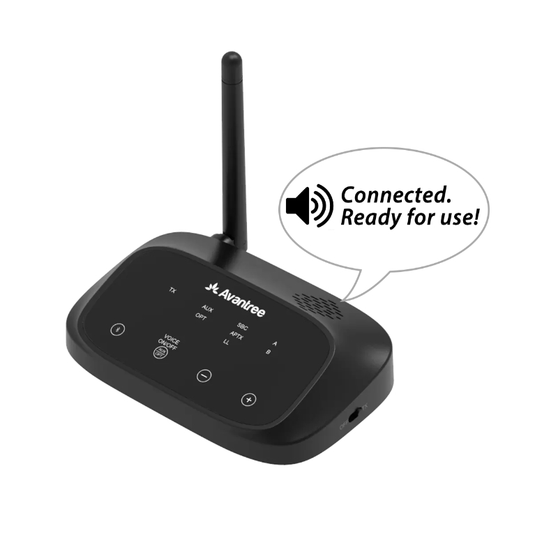 Long-Range Bluetooth Headphones & Transmitter Set – תמונה 3