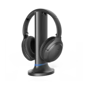 Bluetooth Headphones & Transmitter Stand