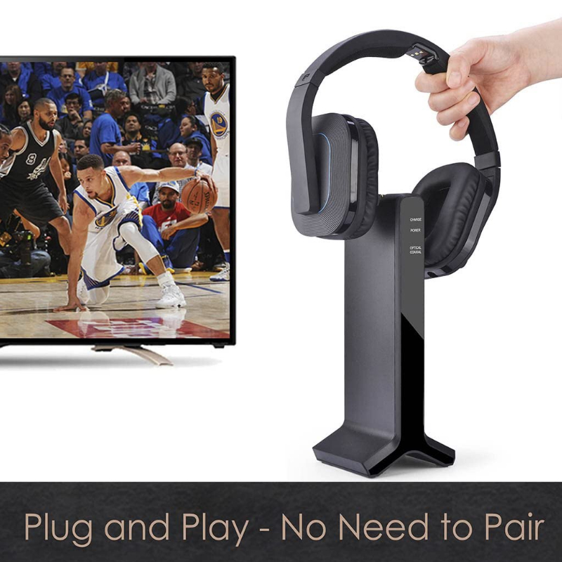 Wireless Headset & Charging Dock – תמונה 3