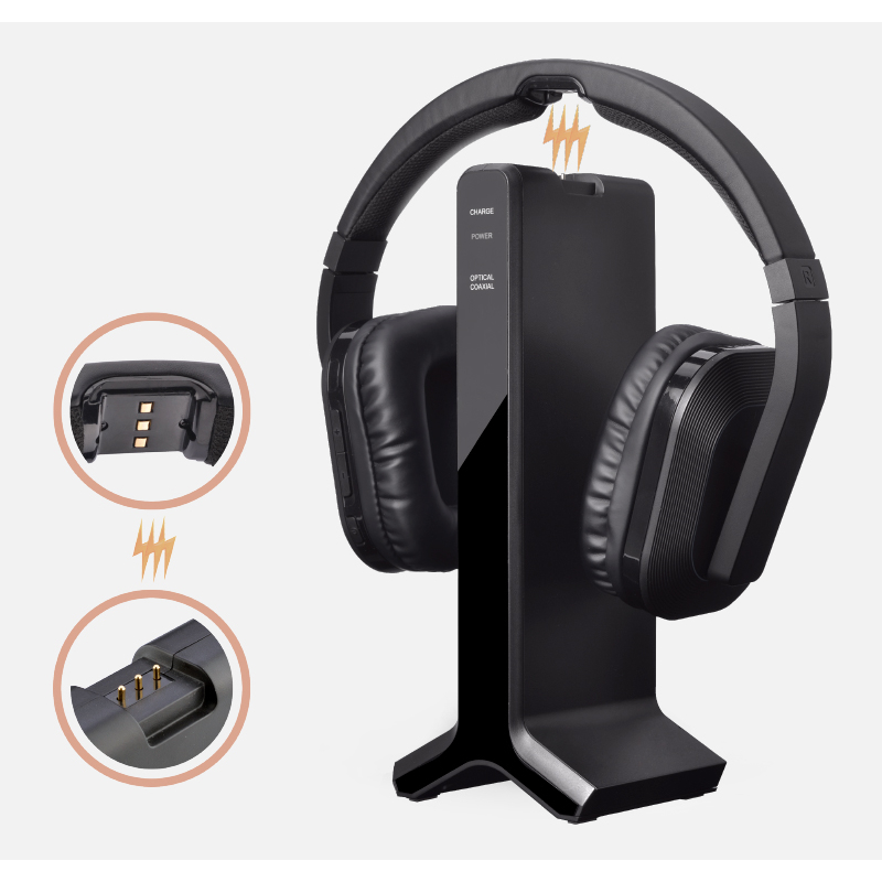 Wireless Headset & Charging Dock – תמונה 2