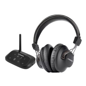 Long-Range Bluetooth Headphones & Transmitter Set