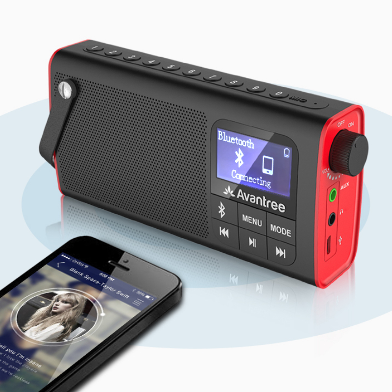 Bluetooth Speaker With FM Radio – תמונה 4