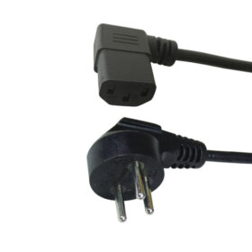 3pin plug to 90° AC Power Cord