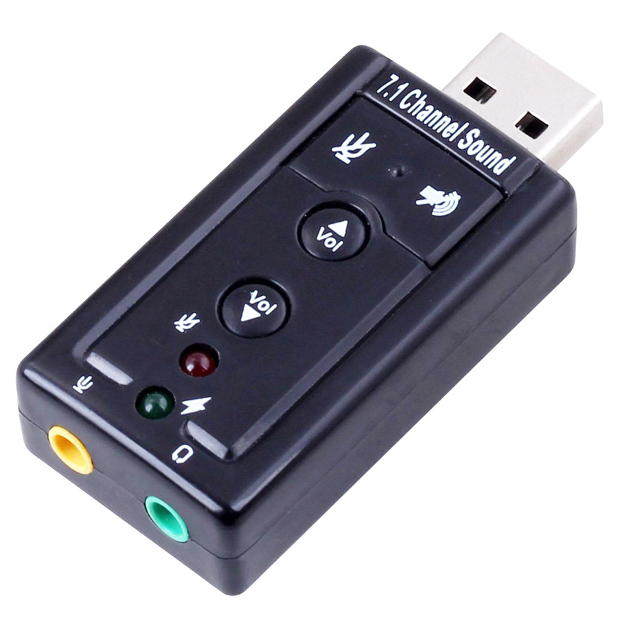 USB Virtual 7.1 Sound Card