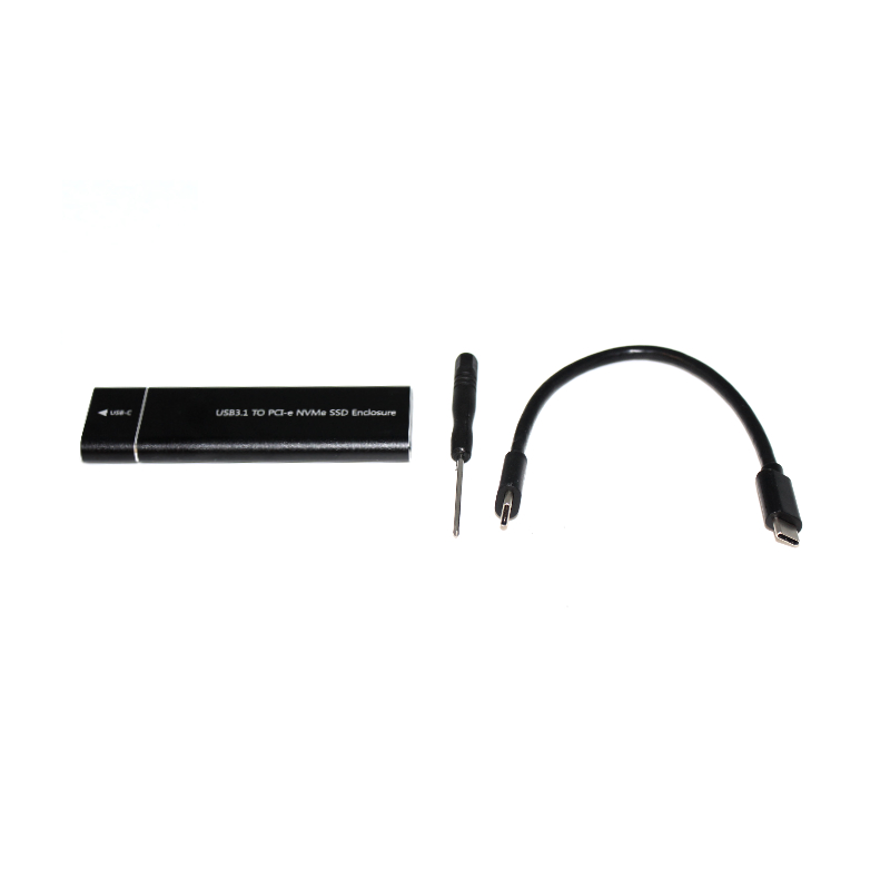 USB To PCI-e NVMe SSD Enclosure – תמונה 2