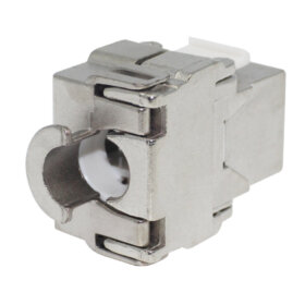 Keystone Jack CAT6A STP Toolless