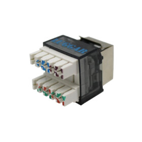 Keystone Jack CAT5e 180 Degree