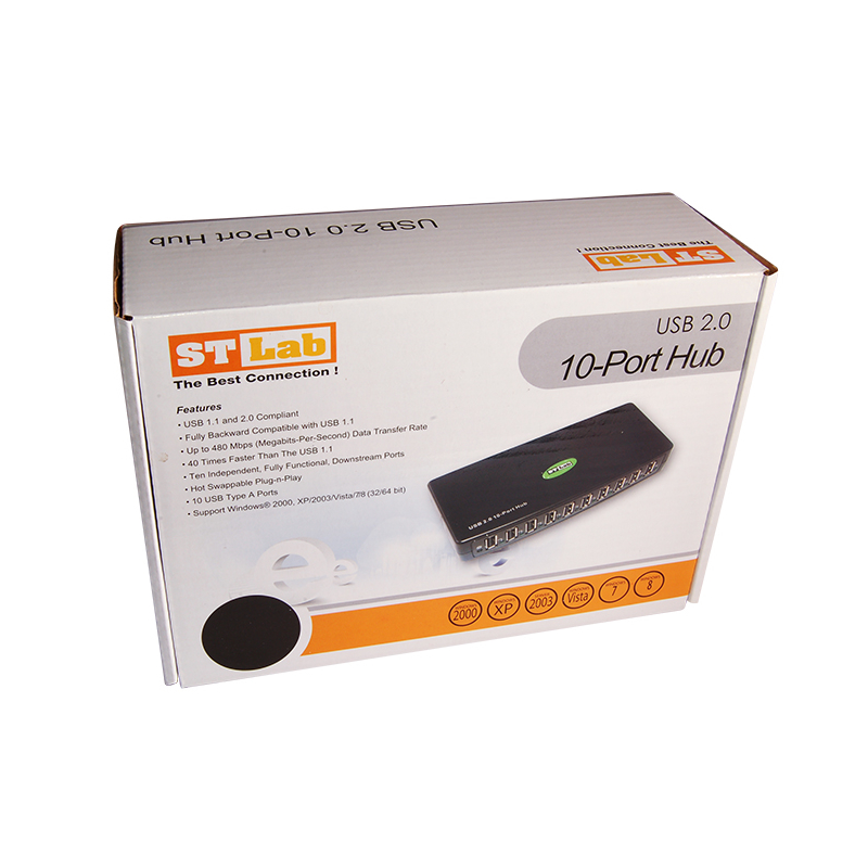 USB2.0 – 10 Port Hub – תמונה 2