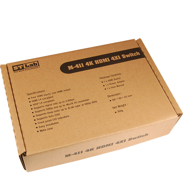 4×1 HDMI Switch w/ 3D and 4Kx2K – תמונה 2