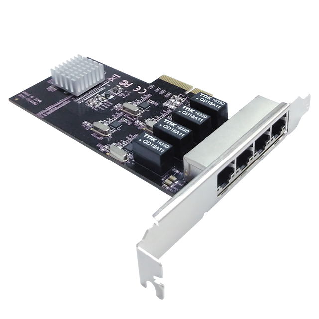 PCIe 4-Port Gigabit Card – תמונה 2